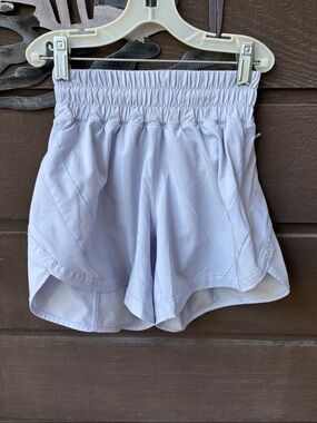Lululemon Light Blue Active Shorts-Size 0